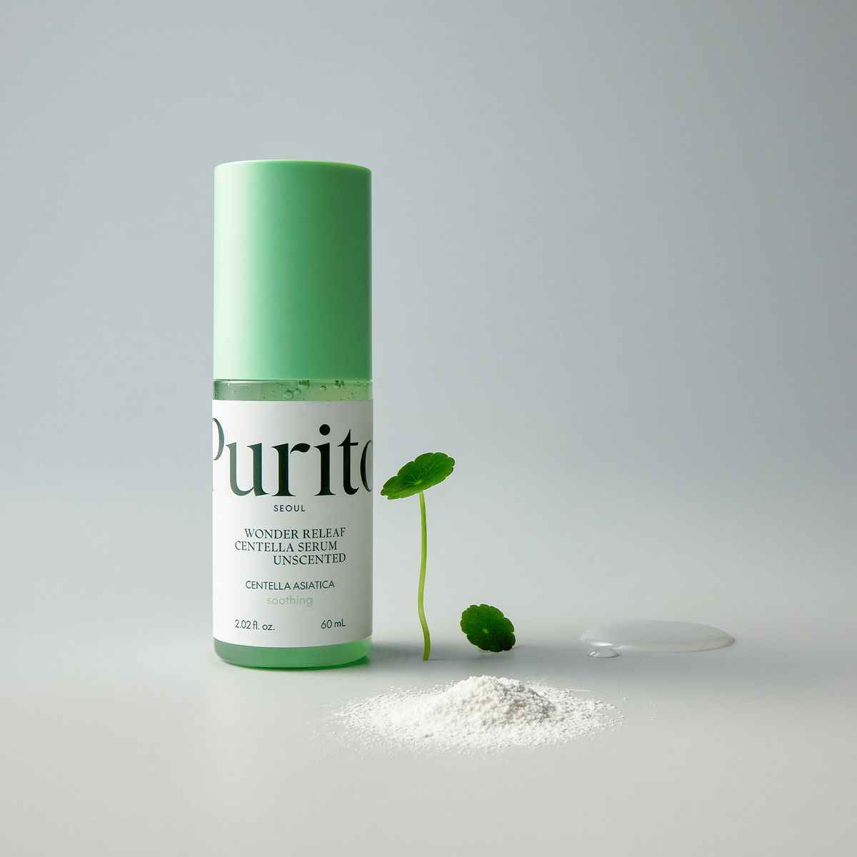 PURITO Centella Unscented Serum, 34,860 ppm Centella, Facial Serum for Sensitive Skin & Acne-Prone Skin, Soothing Serum - Koraya Beauty