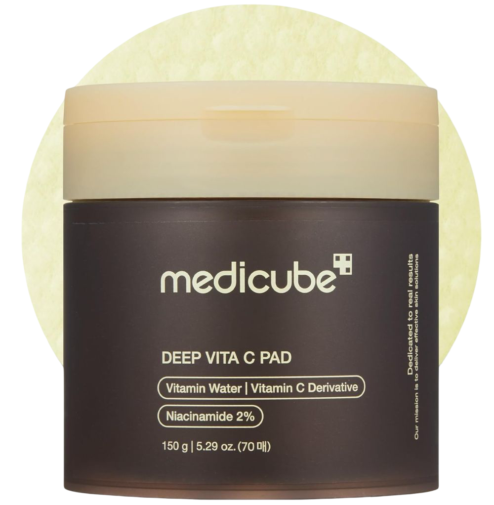 MEDICUBE Deep Vita C Facial Toner Pads