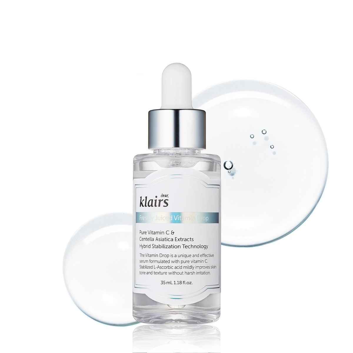 DEARKLAIRS Freshly Juiced Vitamin Drop, 5% Hypoallergenic Pure Vitamin C Serum - Koraya Beauty
