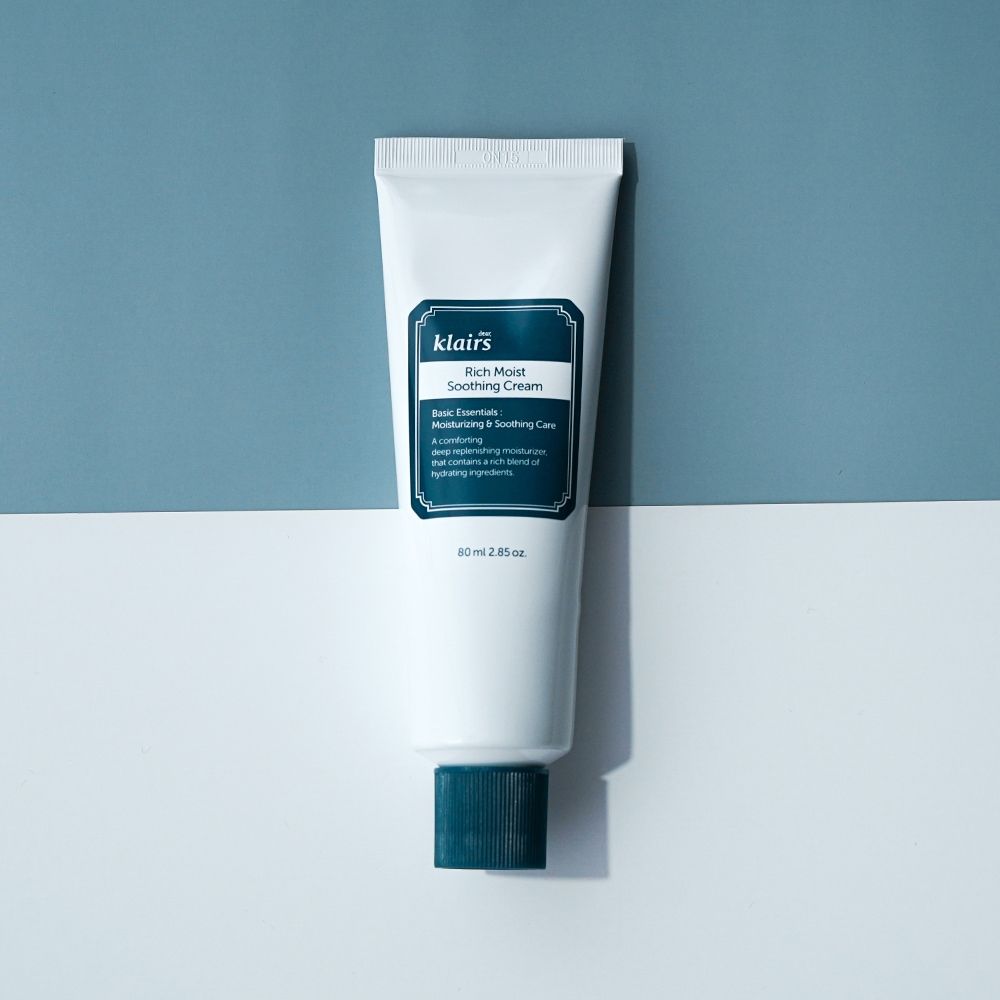 DEARKLAIRS Rich Moist Soothing Cream, Repair Skin Barrier, Sensitive Skin, Hypoallergenic, Centella Asiatica, Ceramide, Moisturizer, Full Hydration, Non-sticky texture