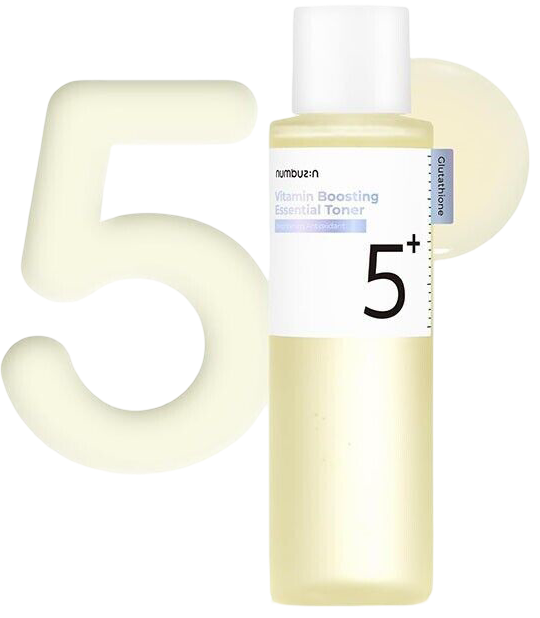 NUMBUZIN No.5 Toner, Vitamin Boosting Essential Toner, First Step Skin Care, Improves Hyperpigmentation & Uneven Skin Tone - Koraya Beauty