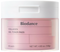 BIODANCE Collagen Gel Toner Pads, Pore Minimizer for Face