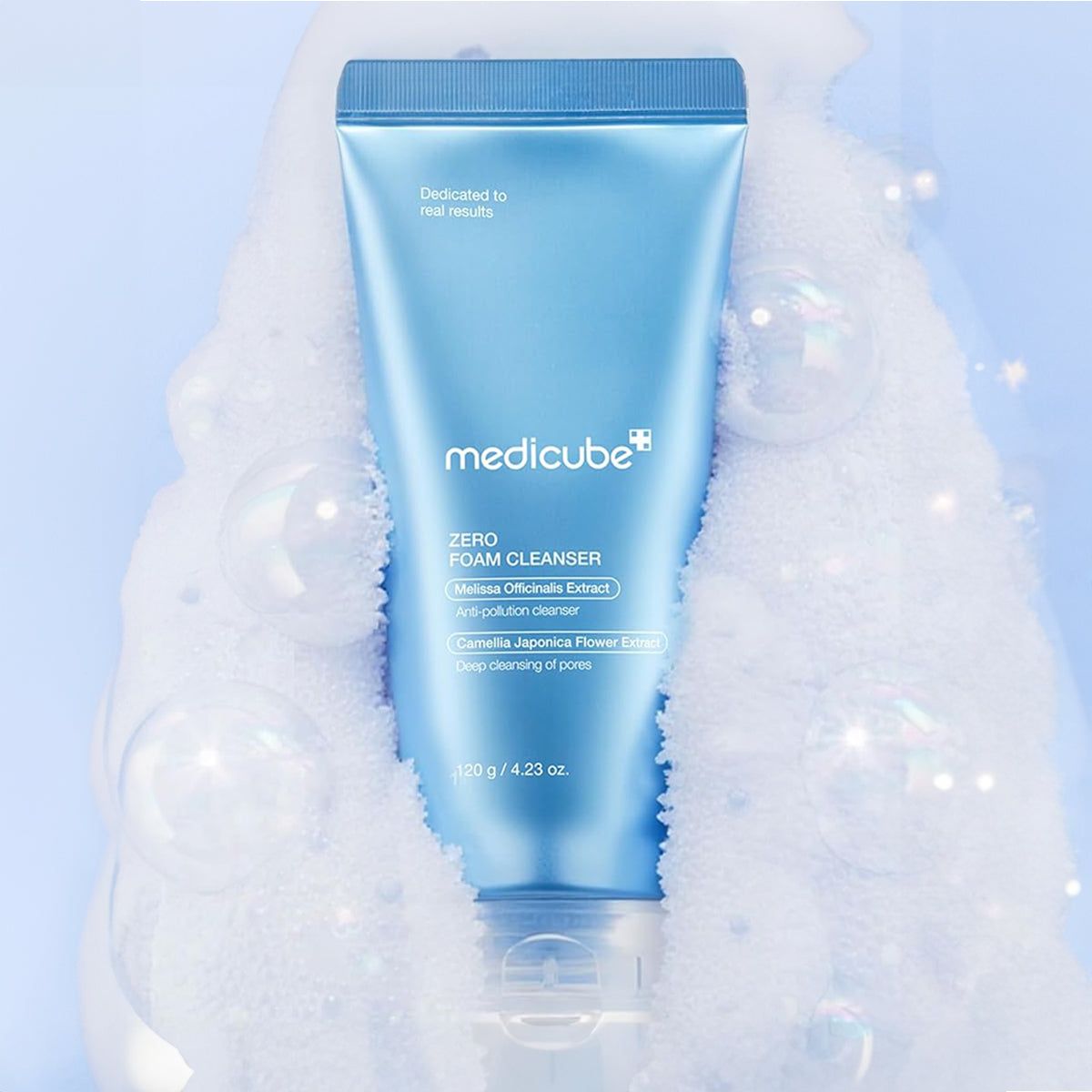 MEDICUBE Zero Foam Cleanser for Sensitive Skin, Sebum Control, Moisture Balance, and Pore Minimization