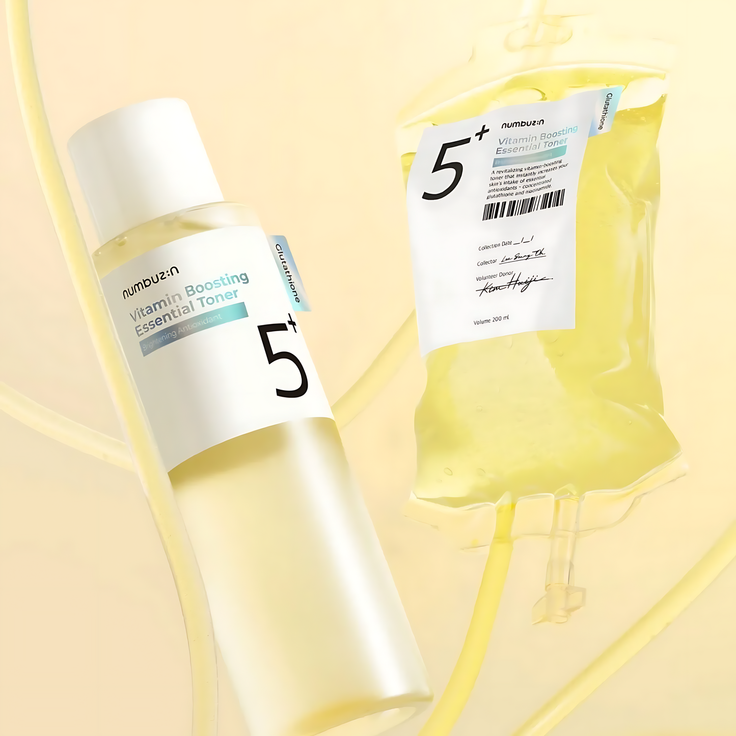 NUMBUZIN No.5 Toner, Vitamin Boosting Essential Toner, First Step Skin Care, Improves Hyperpigmentation & Uneven Skin Tone - Koraya Beauty