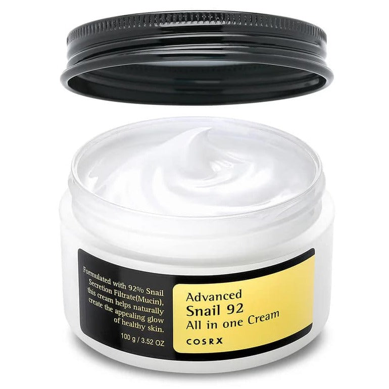 COSRX Advanced Snail Mucin 92 All In One Cream with Hyaluronic acid