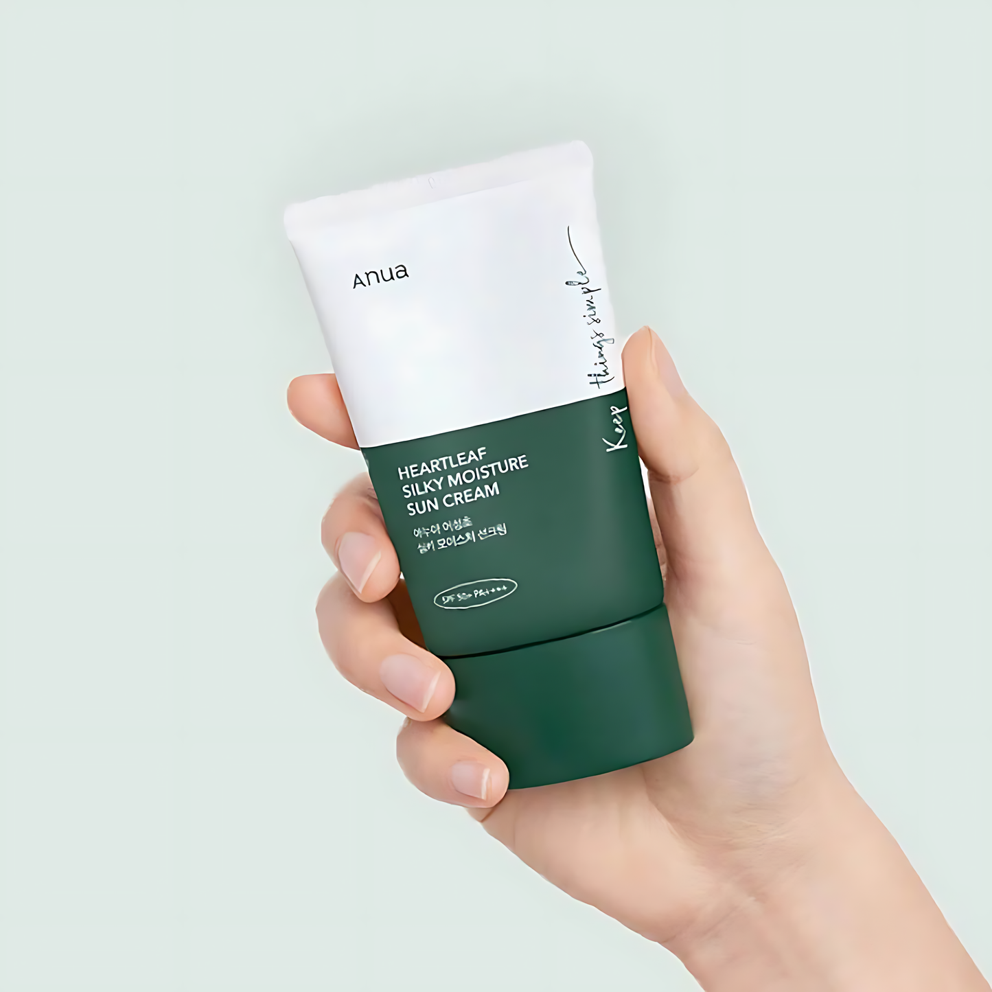 ANUA Heartleaf Silky Moisture Sun Cream SPF 50+ PA++++